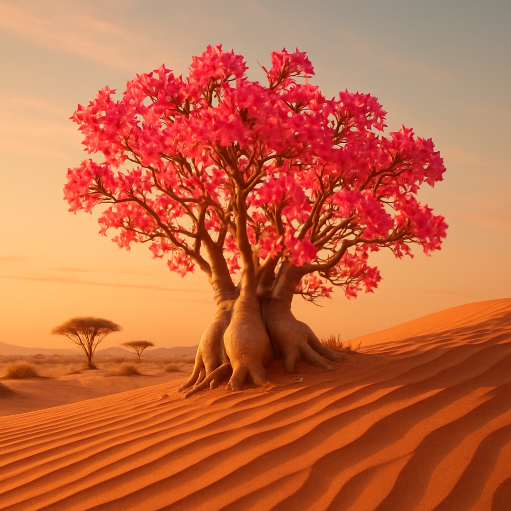 Desert Rose On Dune Painting by diamonds kit