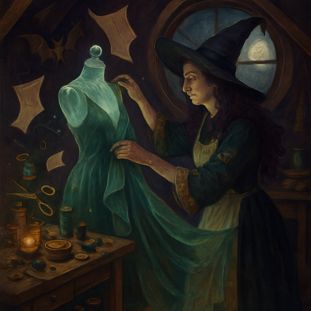 Witchs Tailor Workshop paint by diamonds