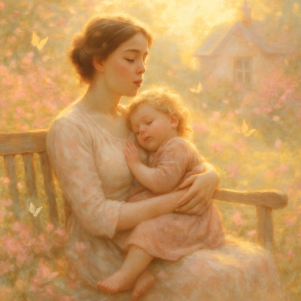 Garden Of Whispered Lullabies Paint by diamonds art