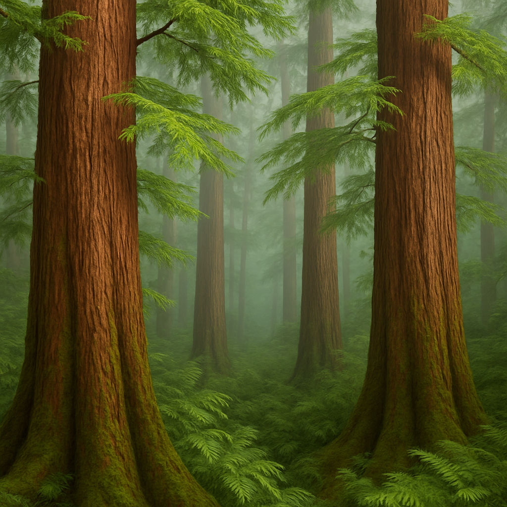 Dawn Redwood Fossil Tree In China painting diamond kit