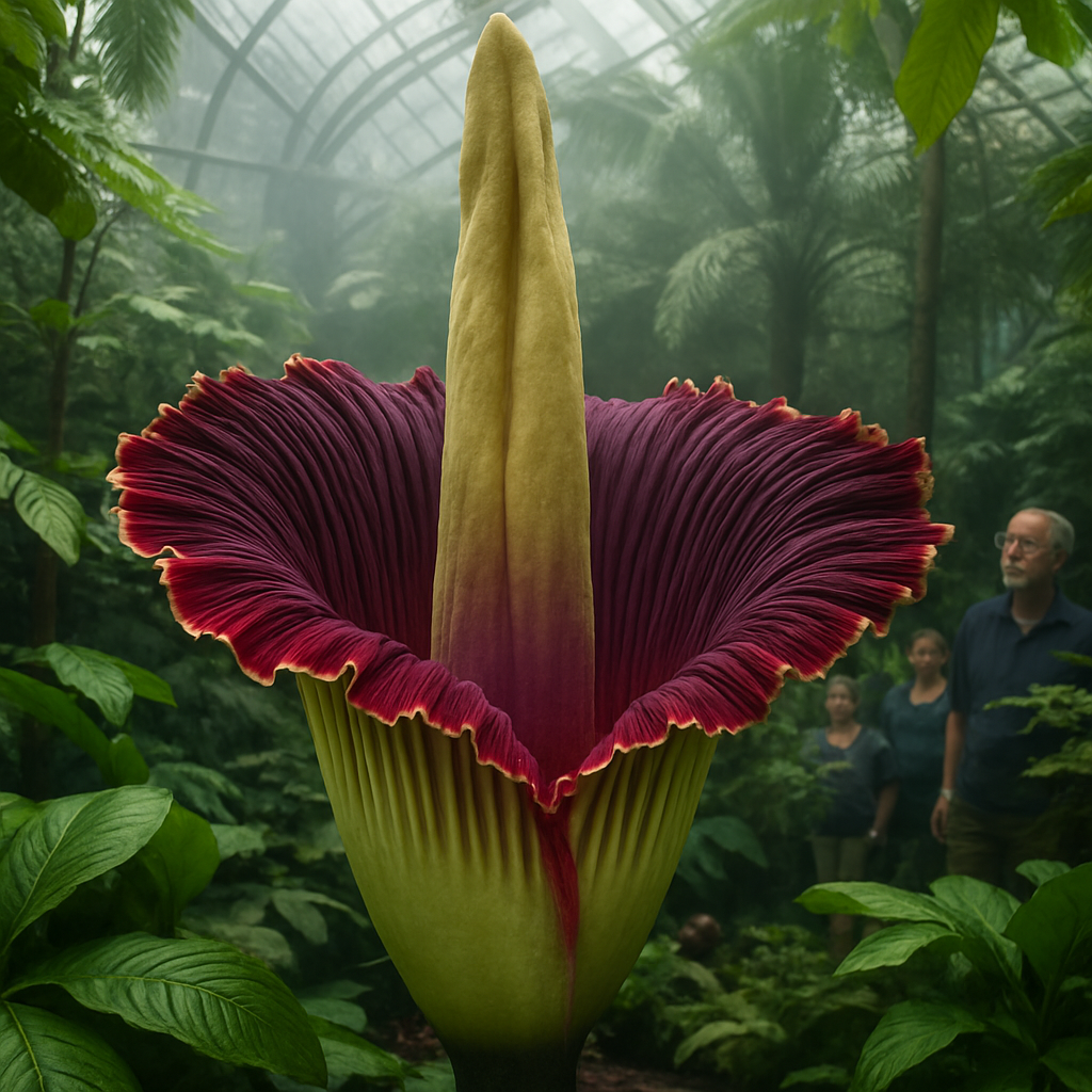 Titan Arum Flower diamond painting