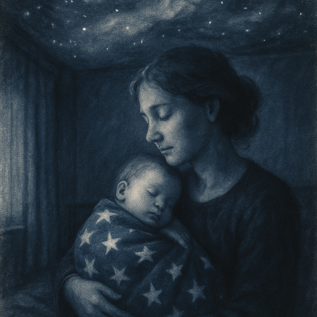Celestial Dreams Wrapped In Mother’s Arms painting diamond kit