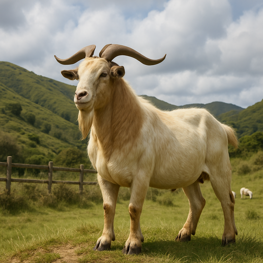 Meat Kiko Goat DIY paint by diamonds