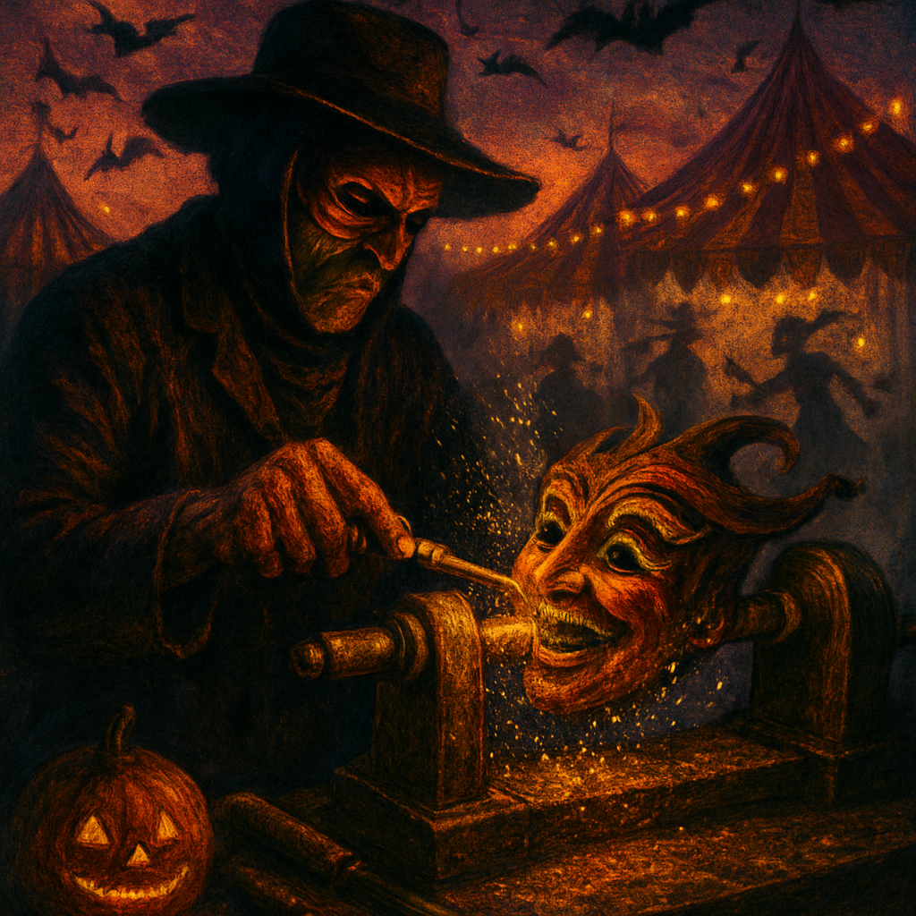 Mask Maker Of The Phantom Carnival paint by color
