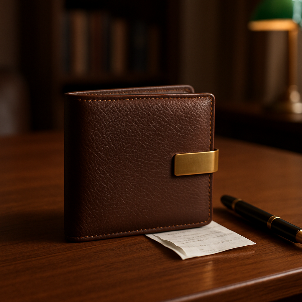 Wallet With Luxury Interior Painting by diamonds kit