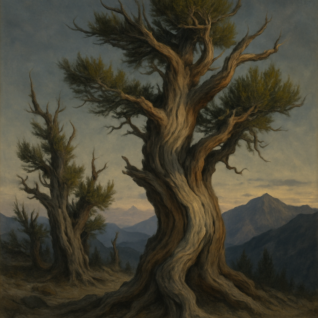 Bristlecone Pine Forest Of California Ancient Trees paint by diamonds