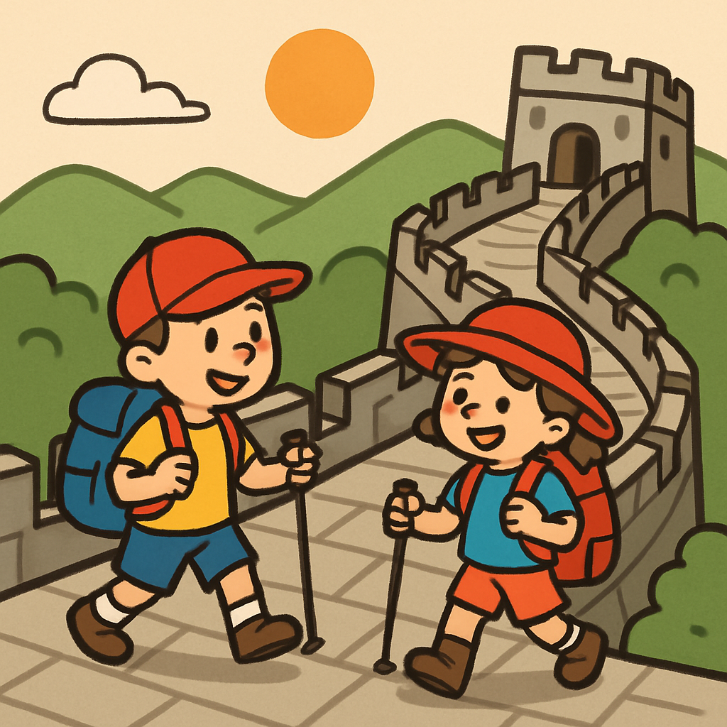 Exploring The Great Wall Adventure Painting by diamonds kit