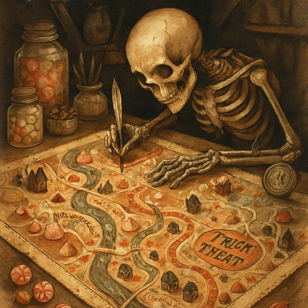 Candy Cartographer Map Of Fright paint by color