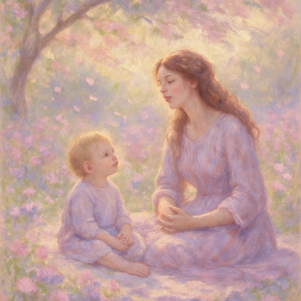 Garden Melody Of Lullabies And Blossoms Paint by diamonds art