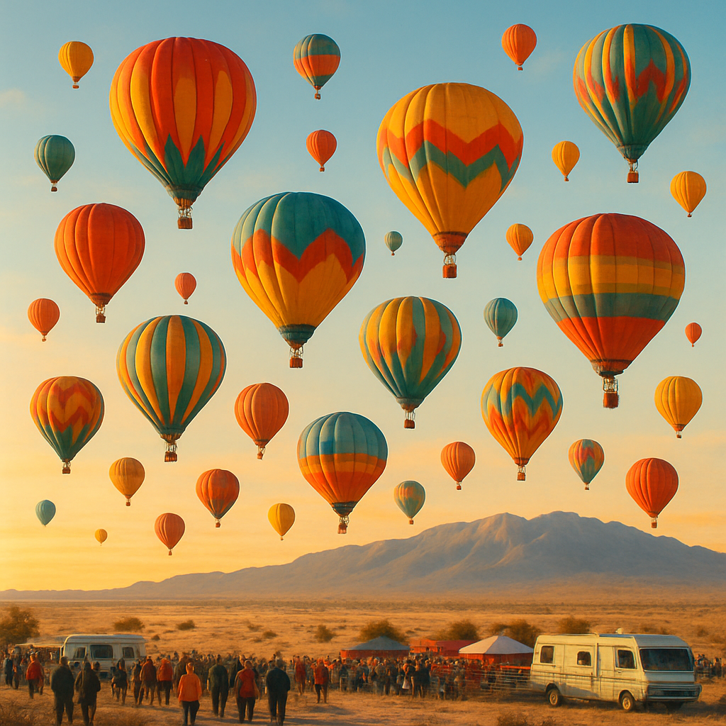 Albuquerque Balloon Fiesta Experience diamonded painting kits