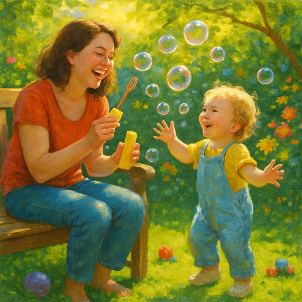 Sunlit Laughter In The Garden Nook diamonded painting kits