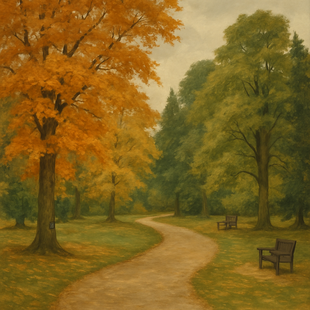 Westonbirt Arboretum Tree Collection Painting by diamonds kit