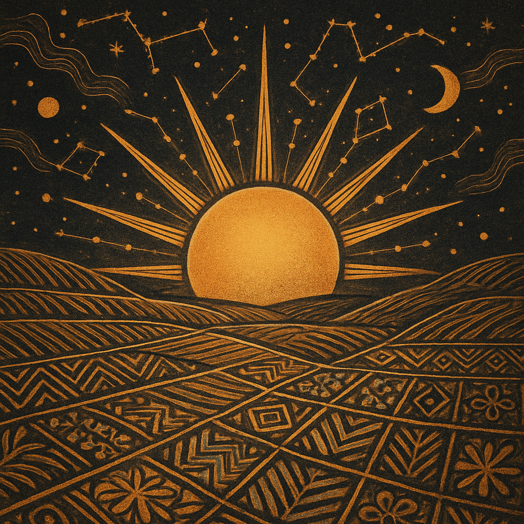Sunrise Over Starplain Painting by diamonds kit