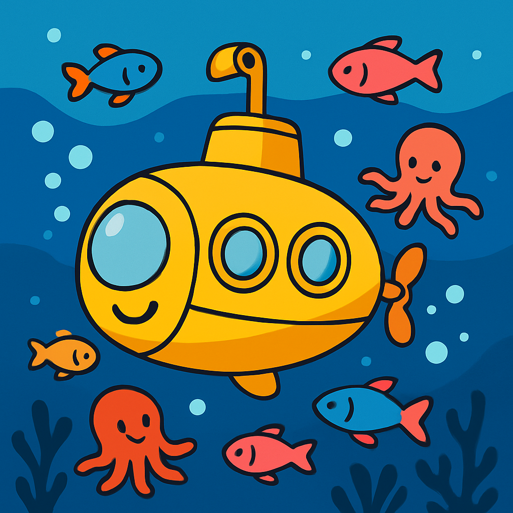 Exploration Of The Deep Sea painting diamond kit