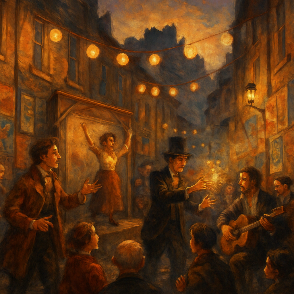 Edinburgh Fringe Arts Festival painting diamond kit