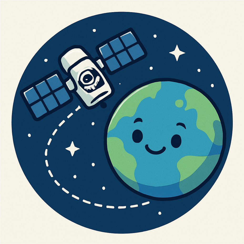 Satellite Orbit School paint by diamonds