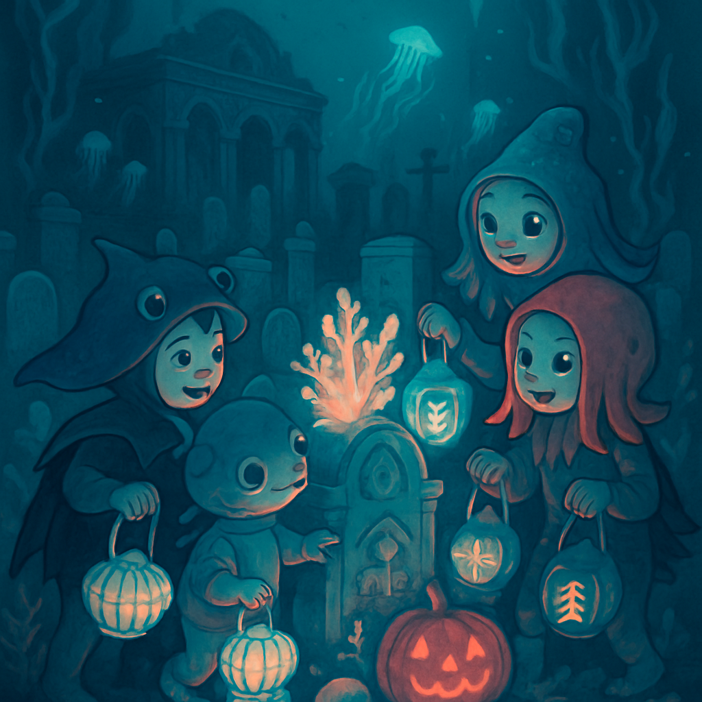 Children Of Lantern Reef diamonded painting kits