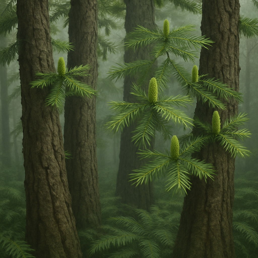 Wollemi Pine Hidden Grove Paint by diamonds kits