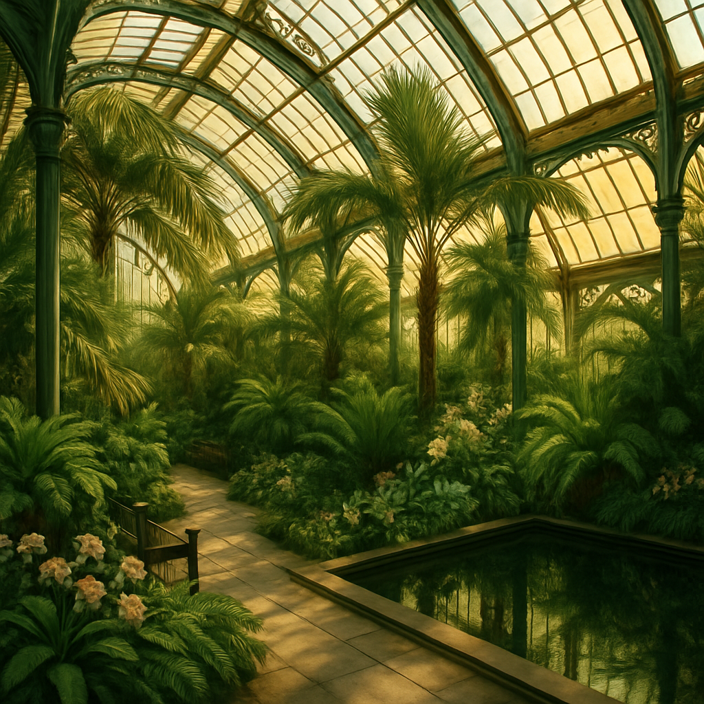 Royal Botanic Gardens Kew Conservatory paint by color