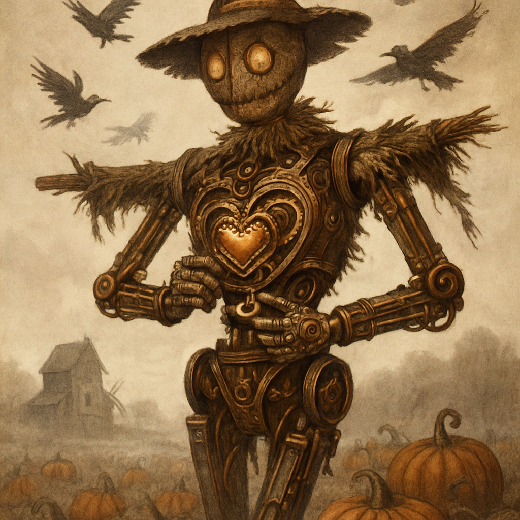 Clockwork Scarecrow At Dawn Paint by diamonds kits
