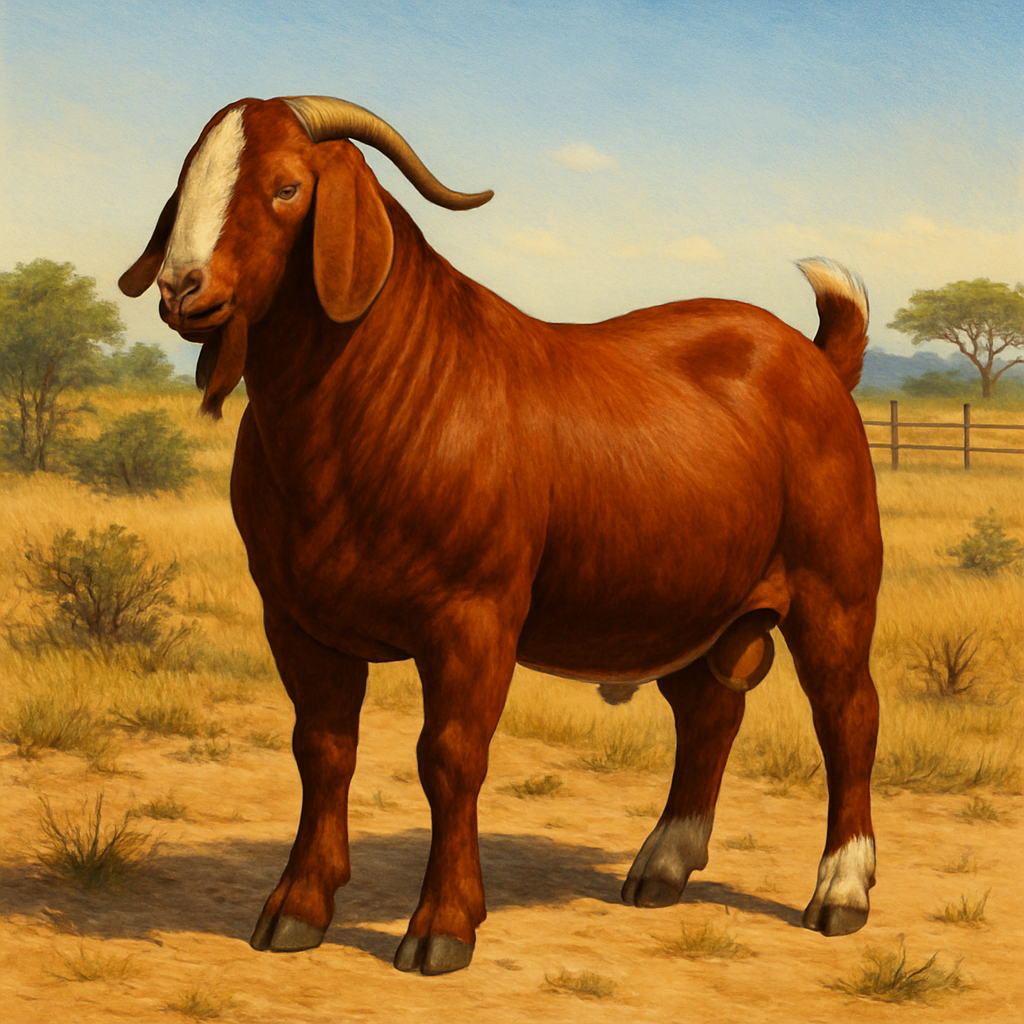 African Boer Goat diamonded painting kits