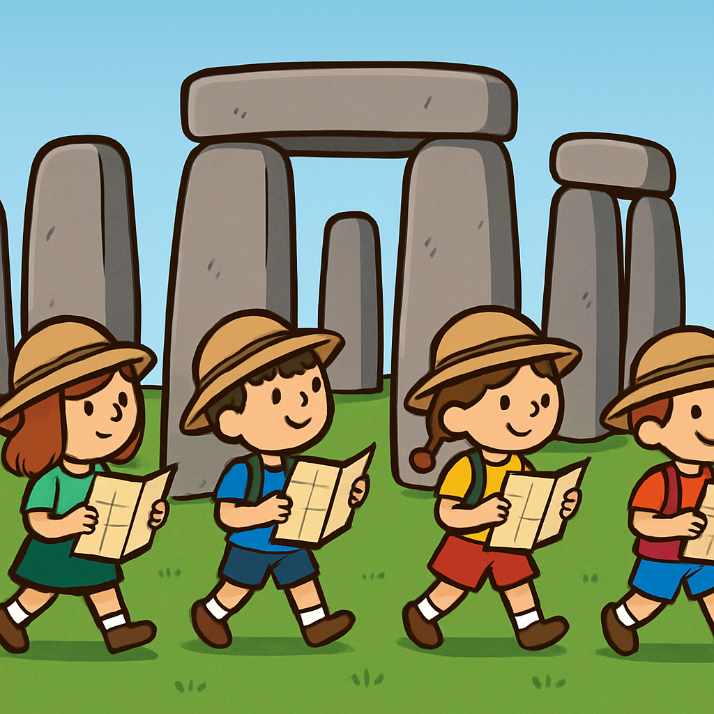 Journey Through Ancient Stonehenge paint by diamond