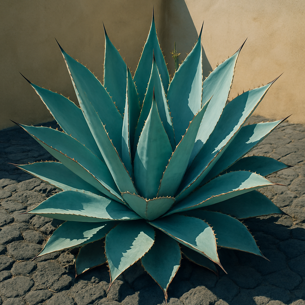 Agave Americana Blue Sculpture painting diamond kit