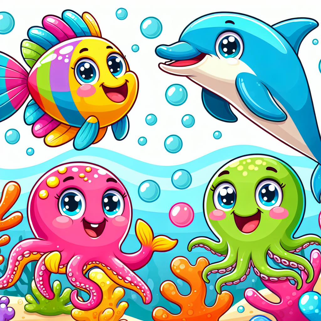 Bubbly Ocean Adventures Paint By Diamonds