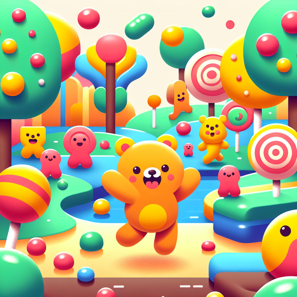 Charming Candyland Adventure Diamond Painting
