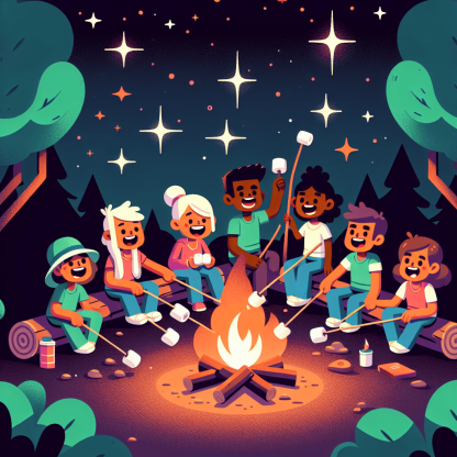Creative Campfire Stories Paint By Color