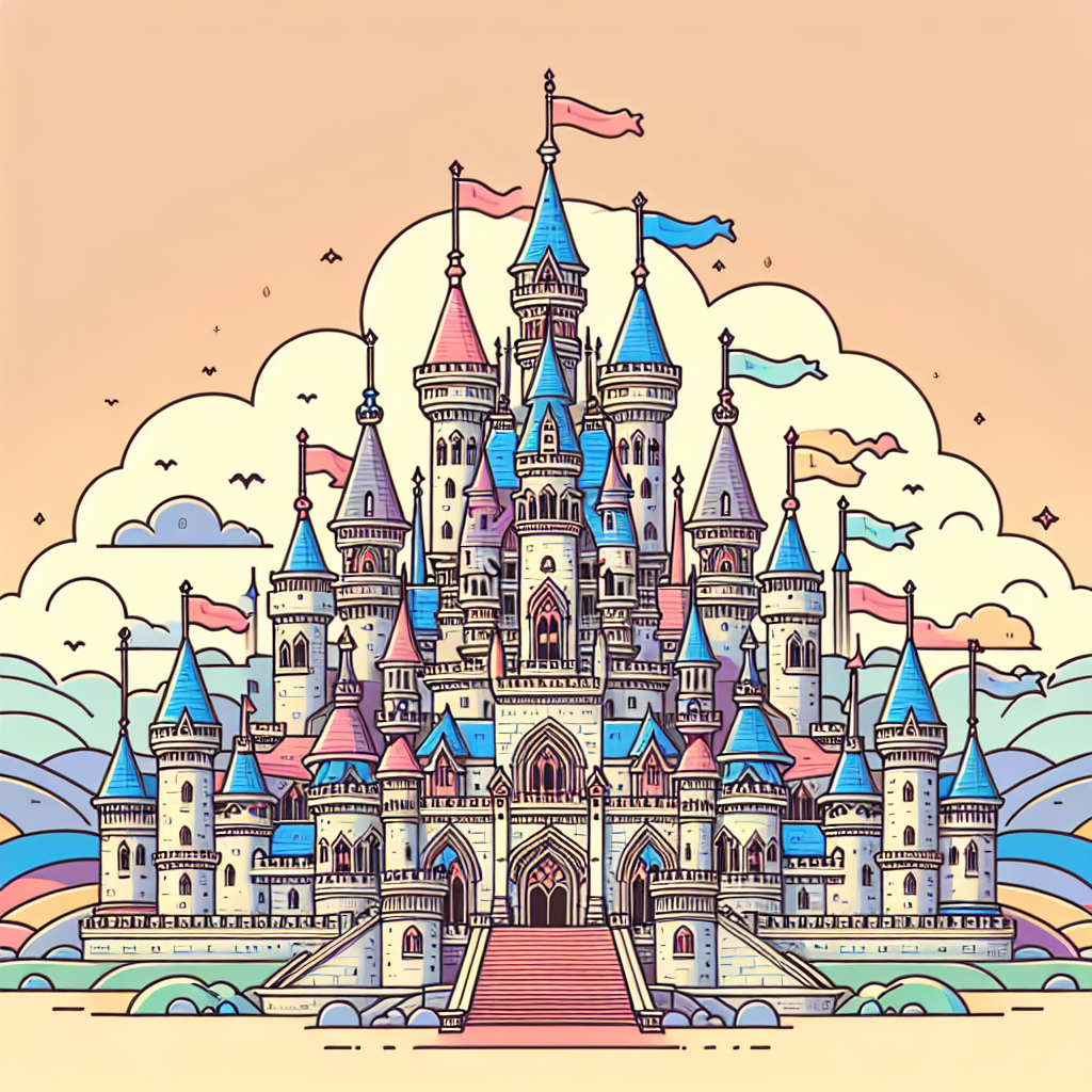 Fairytale Princess Castle 5D DIY Paint By Diamond Kit – Original Paint ...