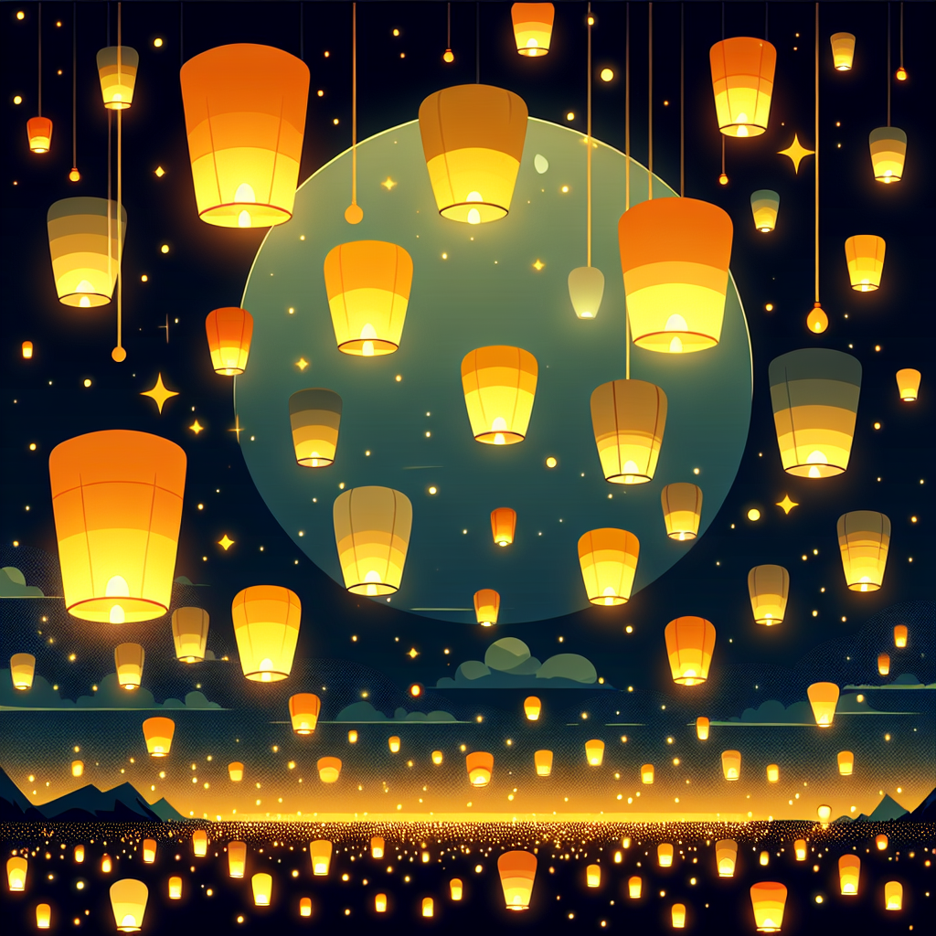 Luminous Lanterns Painting Diamond Kit