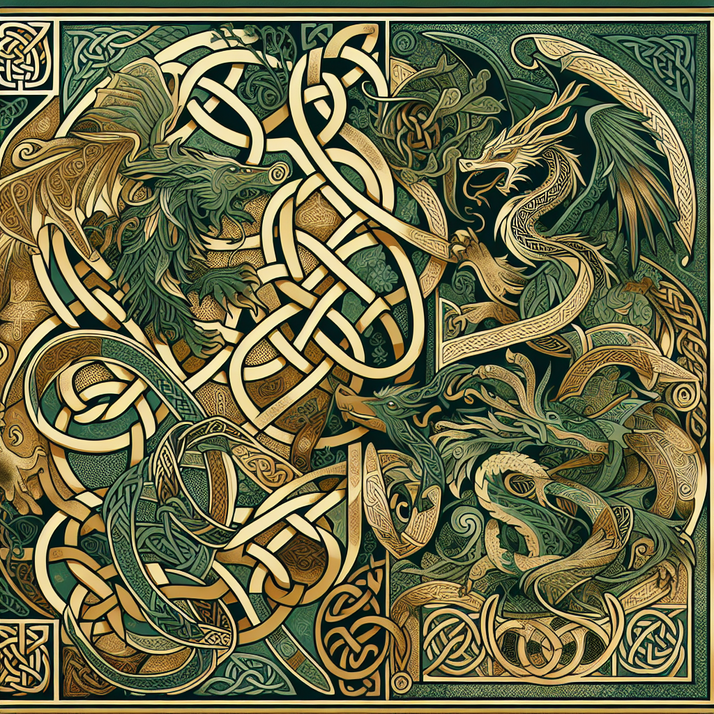 Captivating Celtic Mystique Painting Diamond Kit