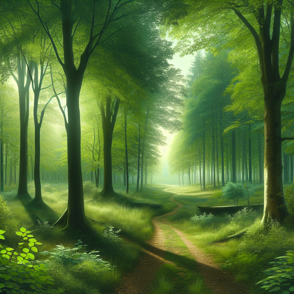 Forest Path Serenity DIY Paint By Diamonds