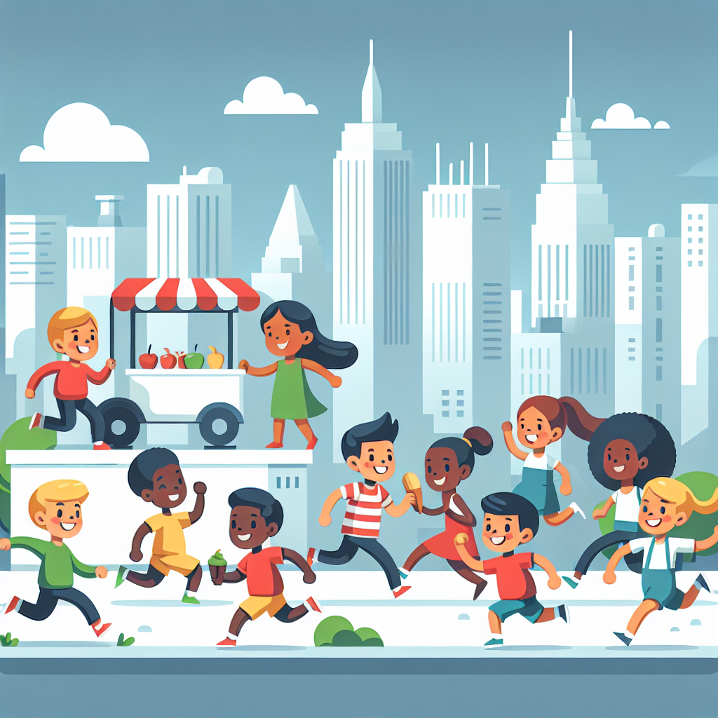 Cityscape Adventure Paint By Color