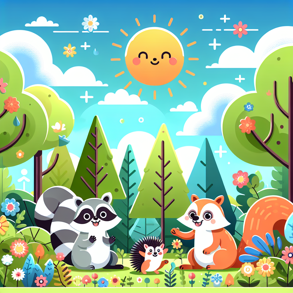 Funky Forest Frolic Paint By Color