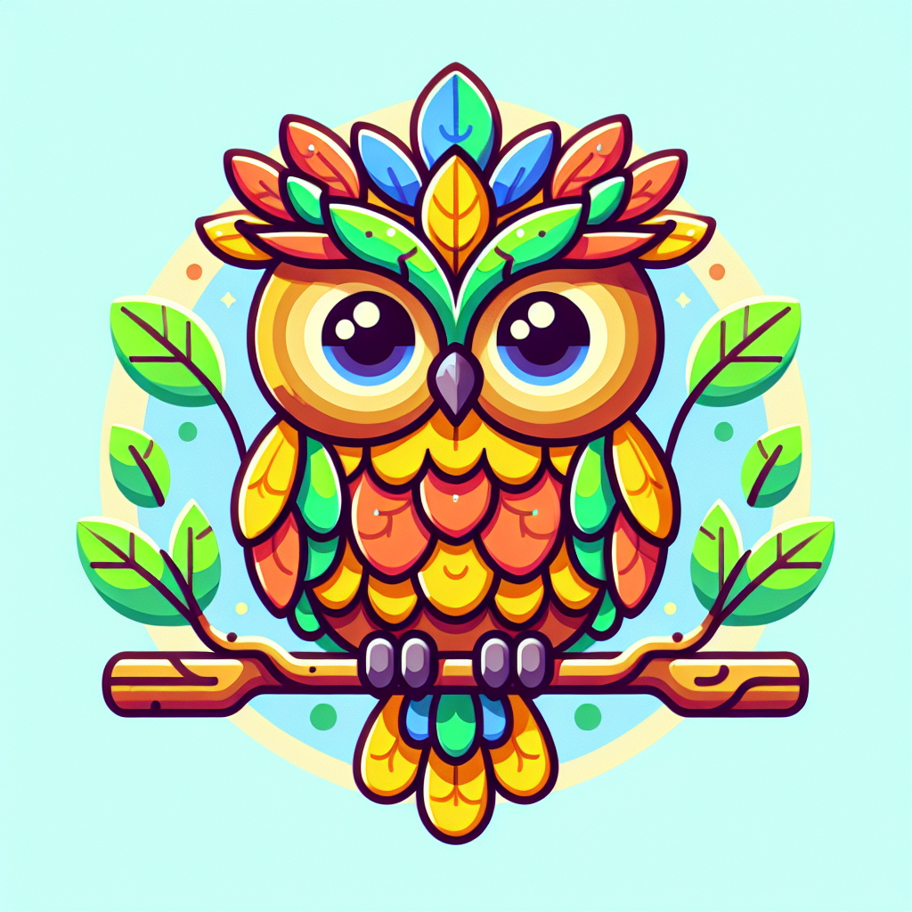 Lively Little Owl Paint By Diamonds Kits