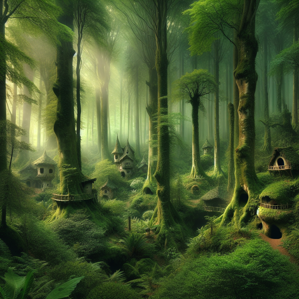 Forest Of Enchantment Painting Diamond Kit