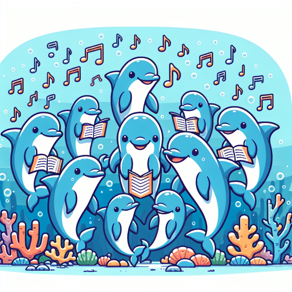 Dolphin's Ocean Orchestra DIY Paint By Diamonds