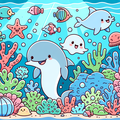 Under The Sea Fantasy Painting Diamond Kit