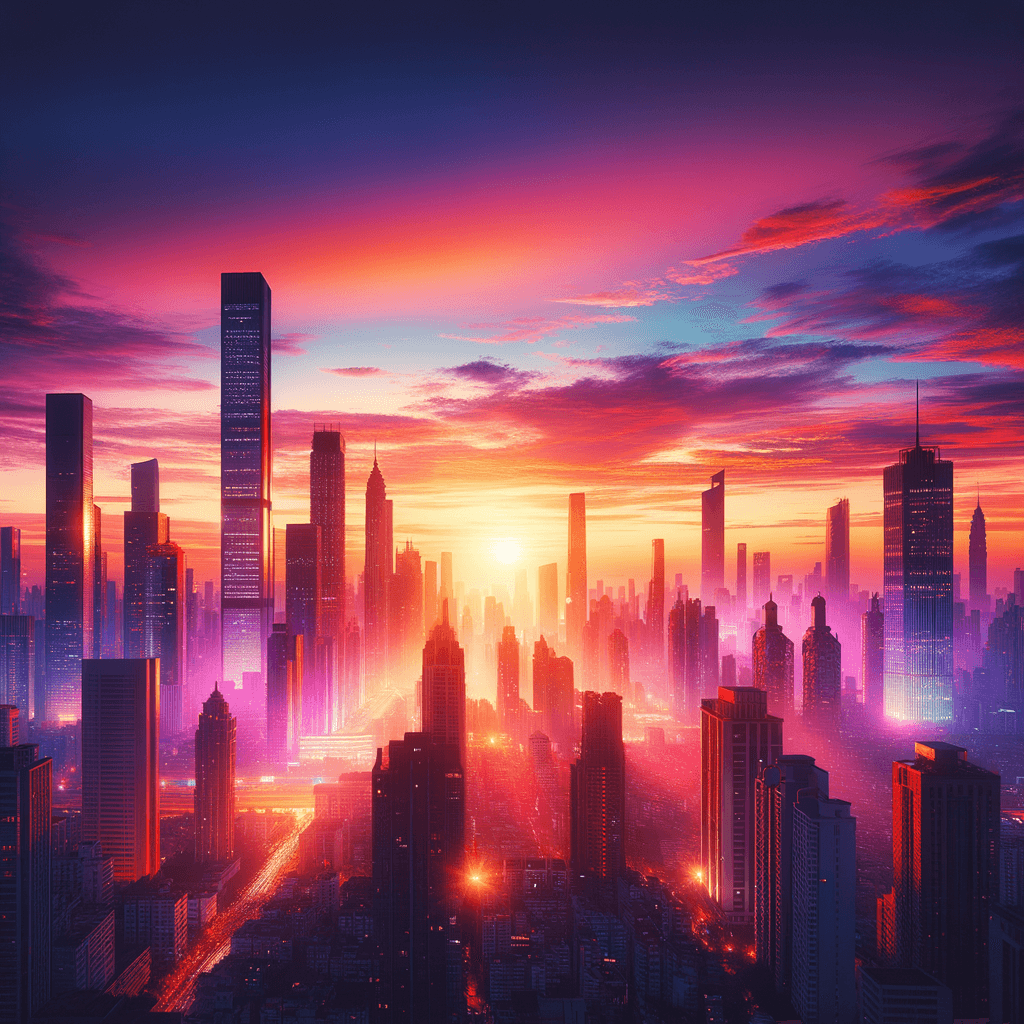City Skyline Diamond Painting