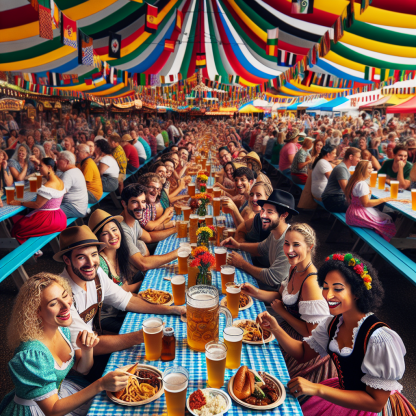 Rathskeller Festival Painting By Diamonds Kit