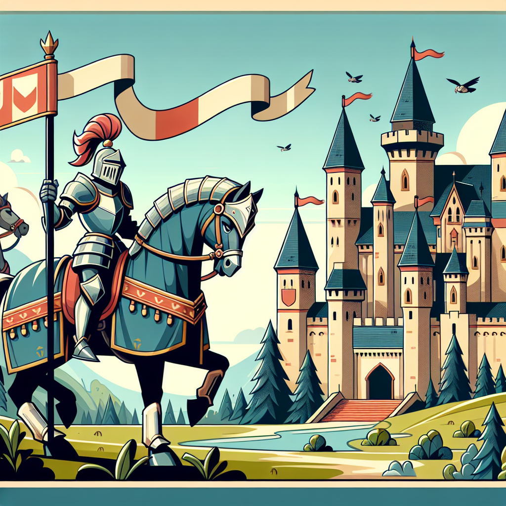 Knight's Valor Challenge Paint By Diamonds Art
