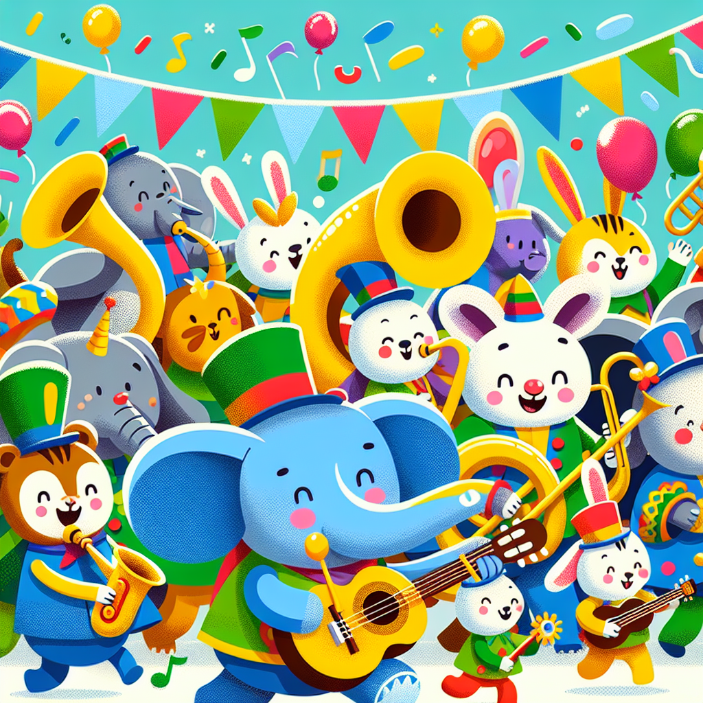 Joyful Music Parade Paint By Diamonds Art