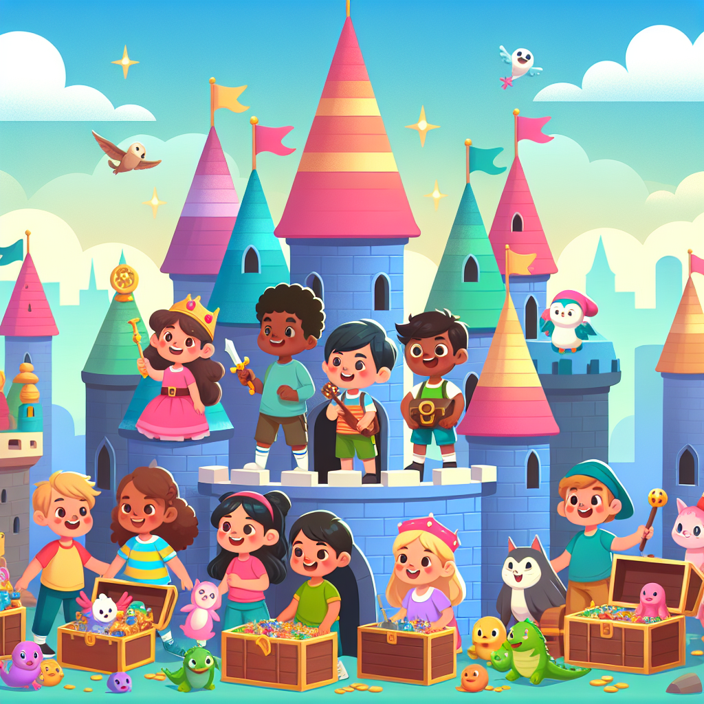 Adventure At The Castle Painting By Diamonds Kit