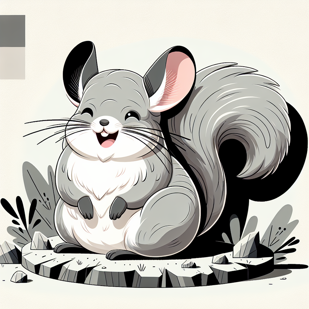 Cheeky Chinchilla Painting By Diamonds Kit