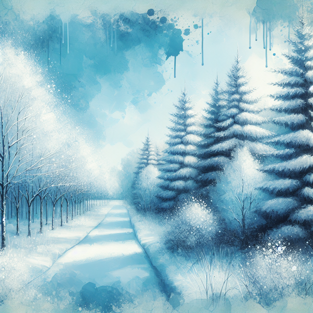 Magical Winter Landscape Diamonded Painting Kits