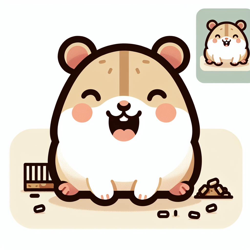 Giggling Hamster Diamonded Painting Kits
