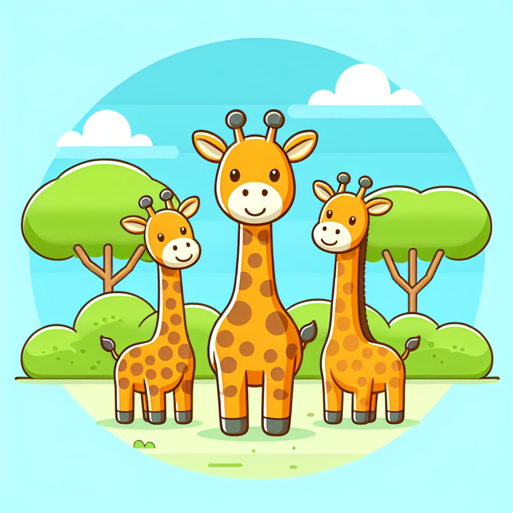 Giraffe Safari DIY Paint By Diamonds