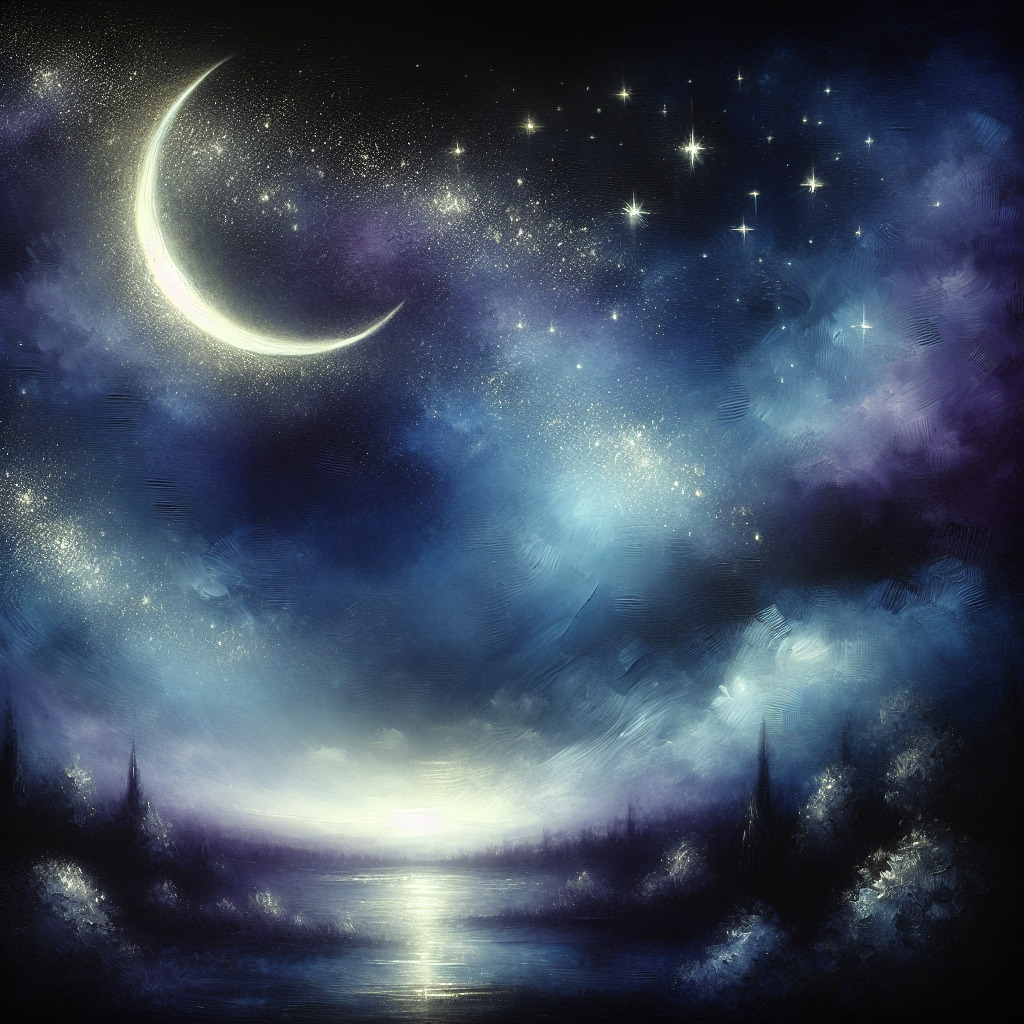 Mystical Celestial Night Paint By Diamonds
